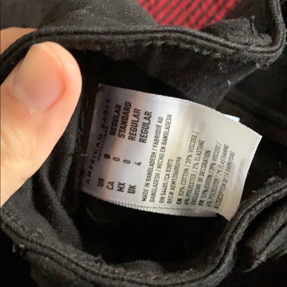 AE Black Ripped Jeans - Picture 5 of 8